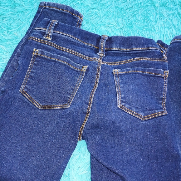 Girl's 2pc Embroidered Jean Blue Circo Girls Pink multi colored Polka Dots Long - Picture 5 of 8